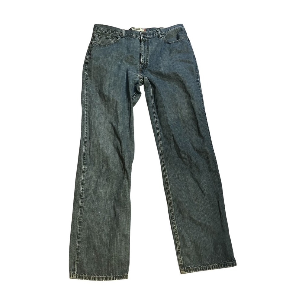 Levi's Mens 550 Relaxed Fit Medium Wash Jeans Size 40x38 Rare 38" inseam! T41-1
